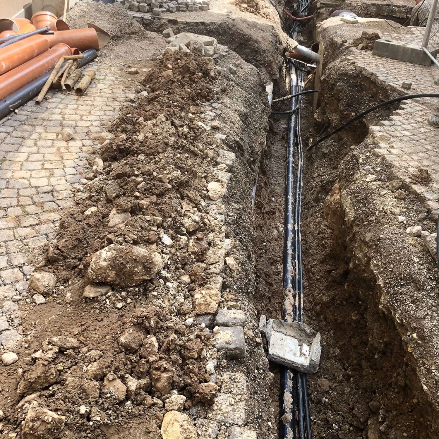 sostituzione acquedotto Tesero Carraro Impresa